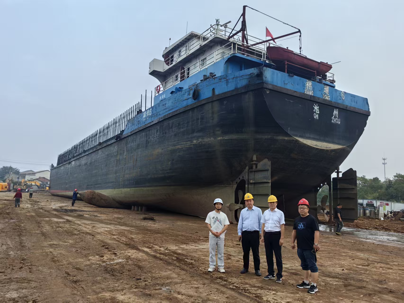 池州市2025年度船舶拆解任务完成80%