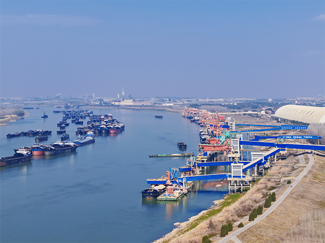 牛头山港区吞吐量提前一个月突破亿吨