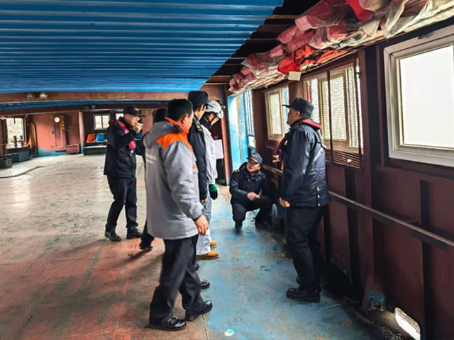 【2026春运：池州海事在行动】三方联动严排查 守护平安除隐患